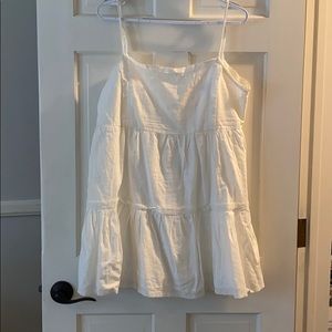 white baby doll dress
